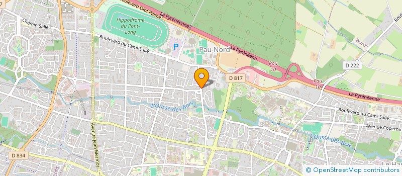 localisation de l'entreprise 881 364 400  à PAU