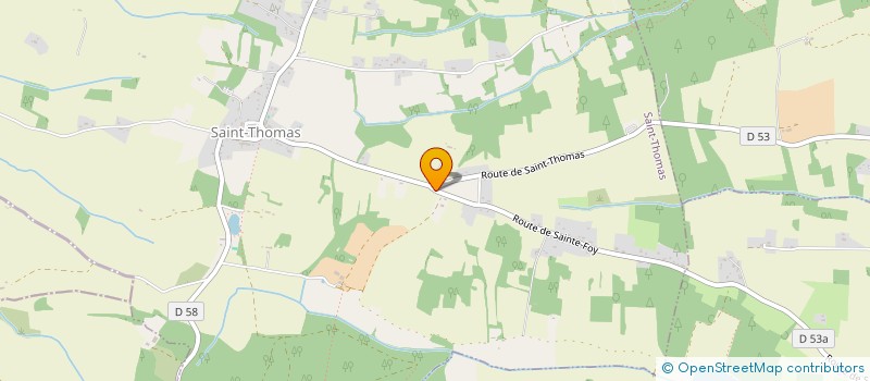 localisation de l'entreprise 881 388 409   ST THOMAS