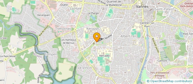 localisation de l'entreprise 881 394 795  à VANNES