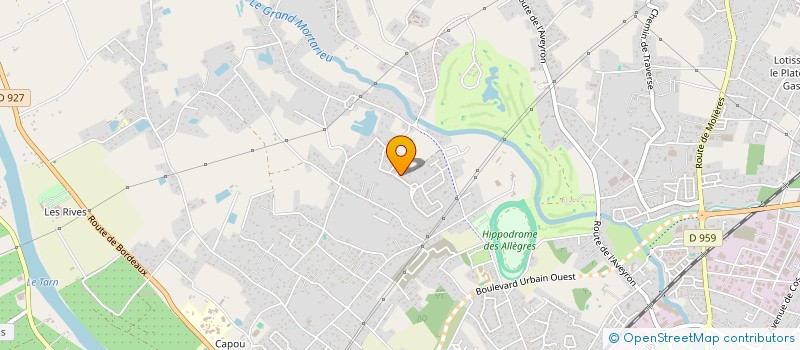 localisation de l'entreprise 881 395 404   MONTAUBAN