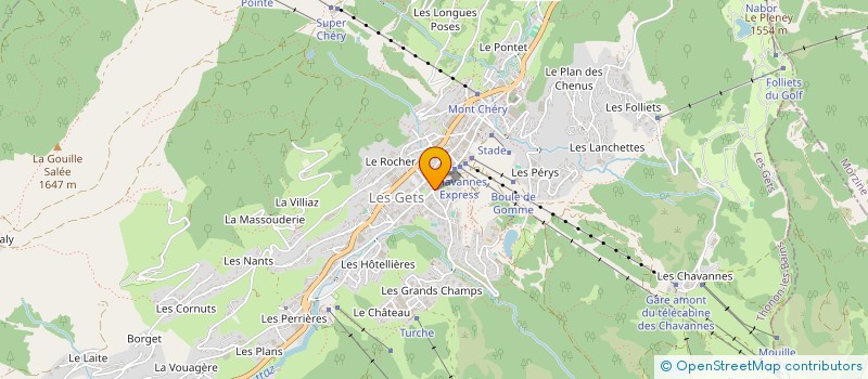 localisation de l'entreprise 881 399 786   LES GETS