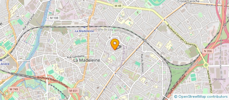 localisation de l'entreprise 881 408 504  à MARCQ-EN-BARŒUL