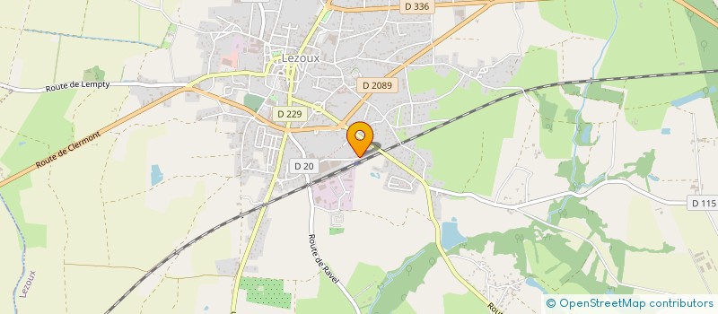 localisation de l'entreprise 881 435 192   ESCOUTOUX