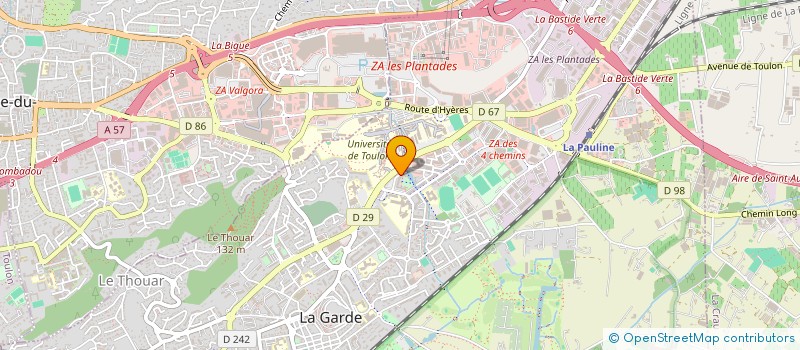 localisation de l'entreprise 881 436 588  à HYERES