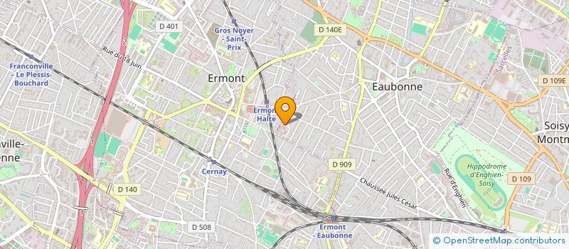 localisation de l'entreprise 881 470 785   SANNOIS