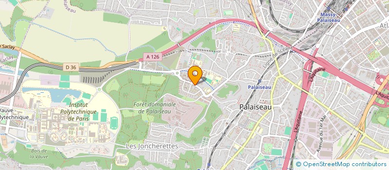 localisation de l'entreprise 881 476 055   PALAISEAU