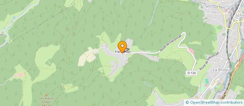 localisation de l'entreprise 881 476 576   LA BROQUE