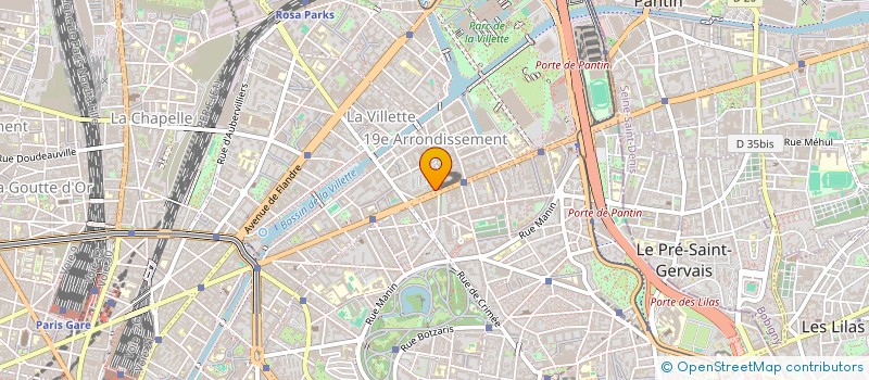 localisation de l'entreprise 881 480 578   PARIS