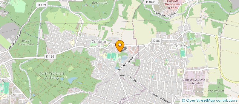 localisation de l'entreprise 881 486 229   COUBRON