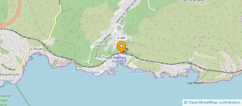 localisation de l'entreprise 881 492 227   ENSUES-LA-REDONNE