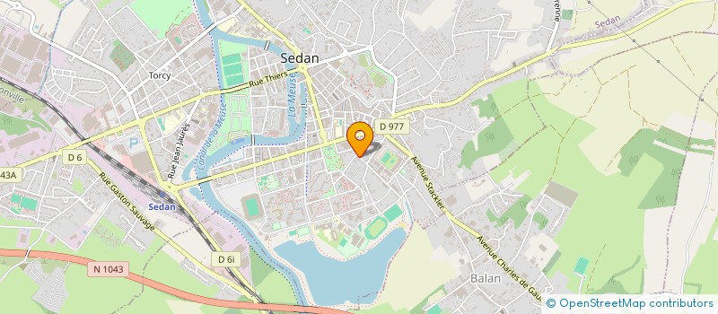 localisation de l'entreprise 881 492 730   SEDAN