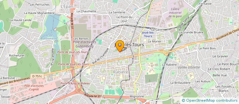 localisation de l'entreprise 881 507 172   JOUE-LES-TOURS