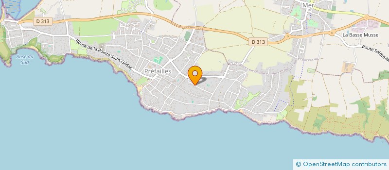 localisation de l'entreprise 881 508 931   PREFAILLES