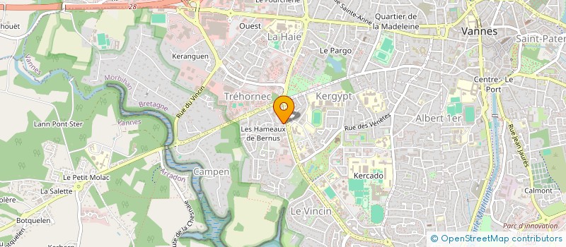 localisation de l'entreprise 881 512 214  à VANNES