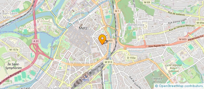 localisation de l'entreprise 881 517 155  à METZ