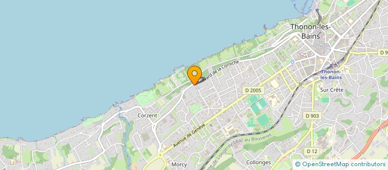 localisation de l'entreprise 881 539 209  à THONON-LES-BAINS