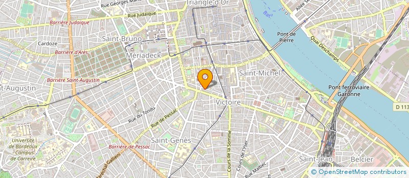 localisation de l'entreprise 881 541 551   BORDEAUX