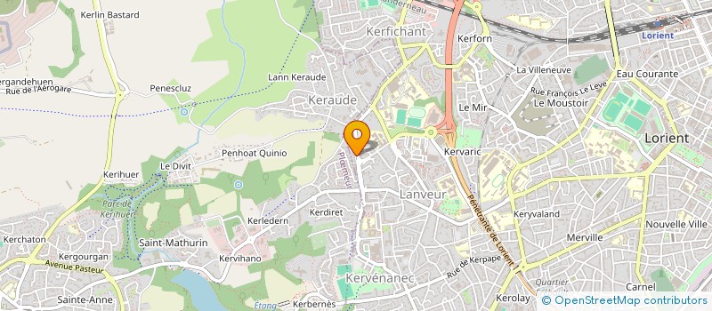 localisation de l'entreprise 881 546 550 à LORIENT