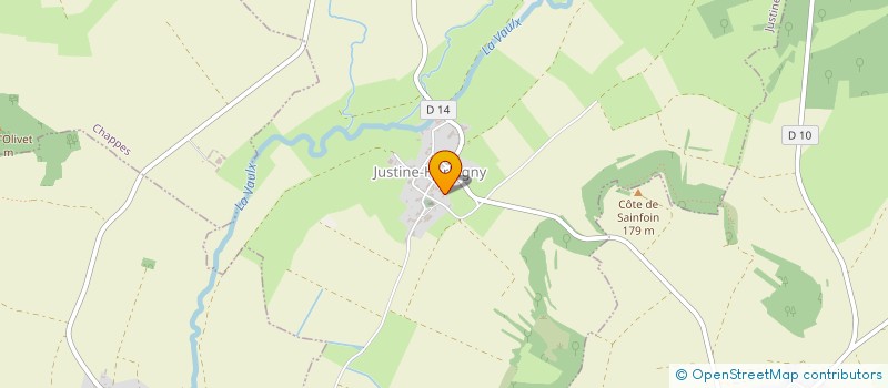 localisation de l'entreprise 881 547 855   JUSTINE-HERBIGNY