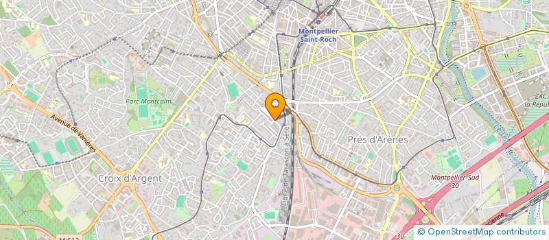 localisation de l'entreprise 881 556 260 à MONTPELLIER