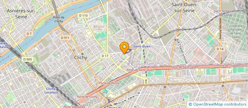 localisation de l'entreprise 881 569 701 à CLICHY