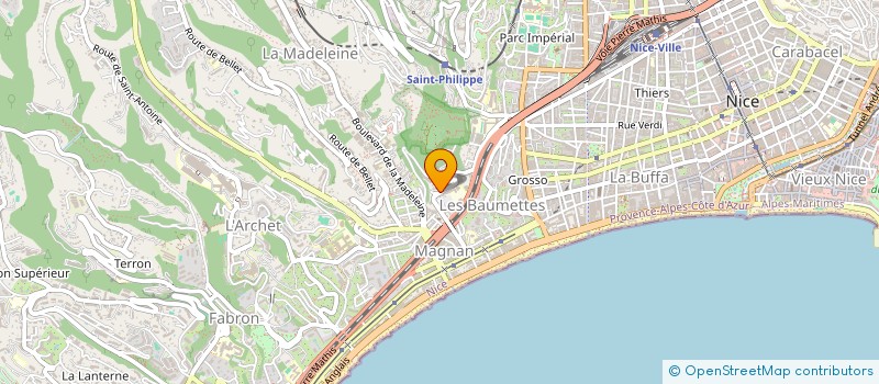 localisation de l'entreprise 881 586 804   NICE