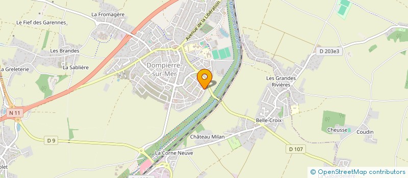 localisation de l'entreprise 881 598 312   DOMPIERRE-SUR-MER