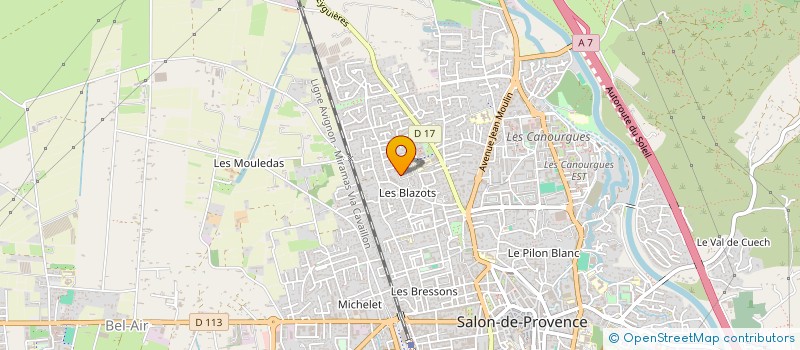 localisation de l'entreprise 881 617 971   SALON-DE-PROVENCE