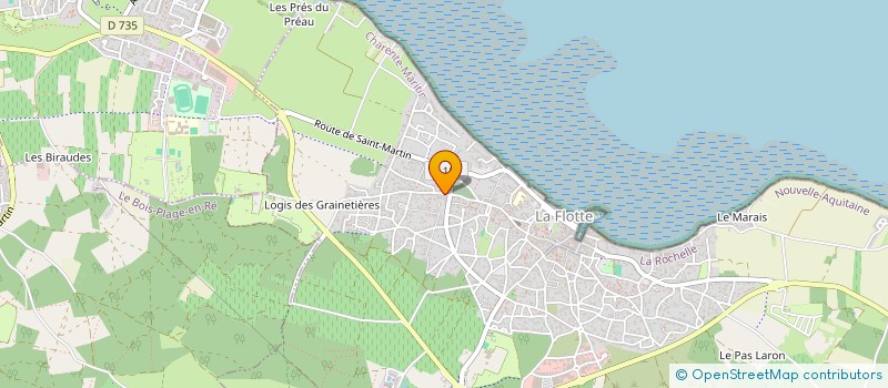 localisation de l'entreprise 881 630 636   LE BOIS-PLAGE-EN-RE