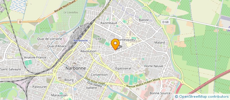 localisation de l'entreprise 881 645 873 à NARBONNE