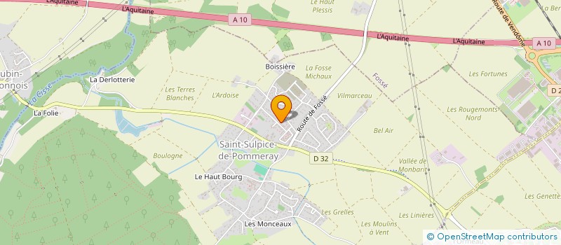 localisation de l'entreprise 881 663 579   SAINT-SULPICE-DE-POMMERAY