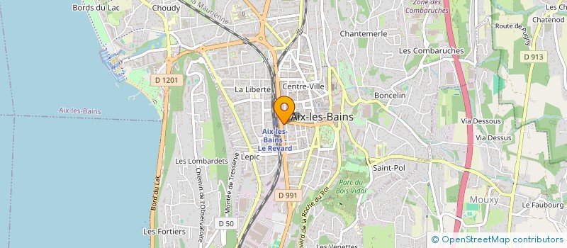 localisation de l'entreprise 881 665 897   AIX-LES-BAINS