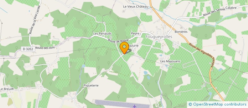 localisation de l'entreprise 881 669 329 à FOUGUEYROLLES