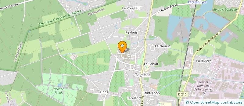 localisation de l'entreprise 881 671 754  à BLANQUEFORT