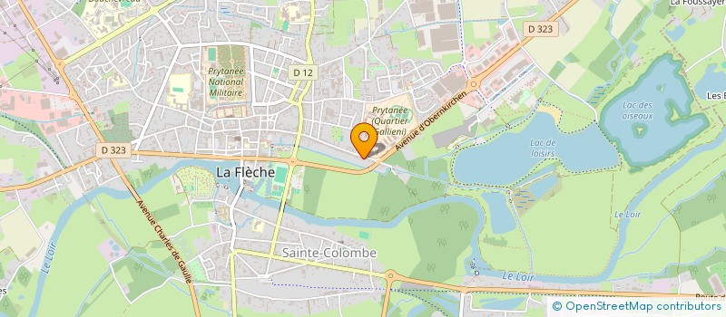 localisation de l'entreprise 881 672 653 à LA FLECHE