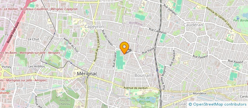 localisation de l'entreprise 881 677 314   MERIGNAC