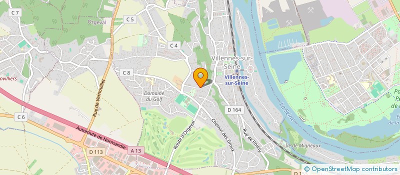 localisation de l'entreprise 881 688 477 à ORGEVAL