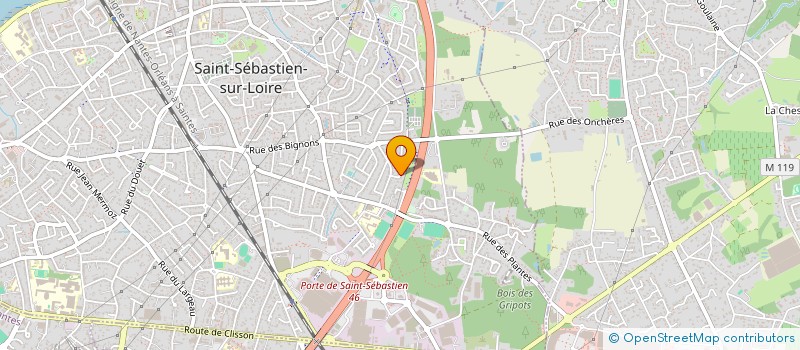 localisation de l'entreprise 881 704 837   SAINT-SEBASTIEN-SUR-LOIRE