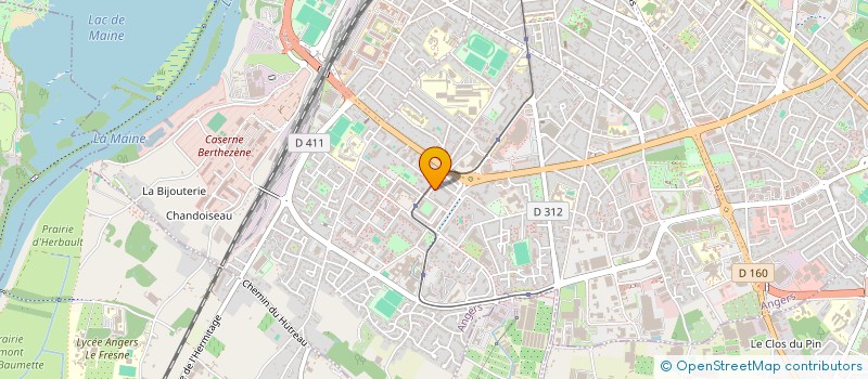 localisation de l'entreprise 881 708 291  à ANGERS