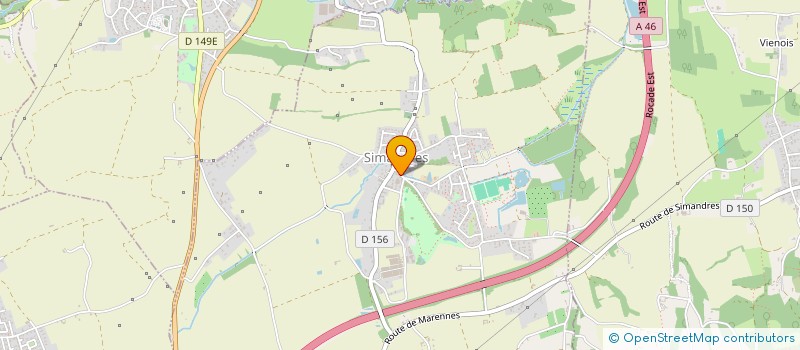 localisation de l'entreprise 881 716 914   SIMANDRES