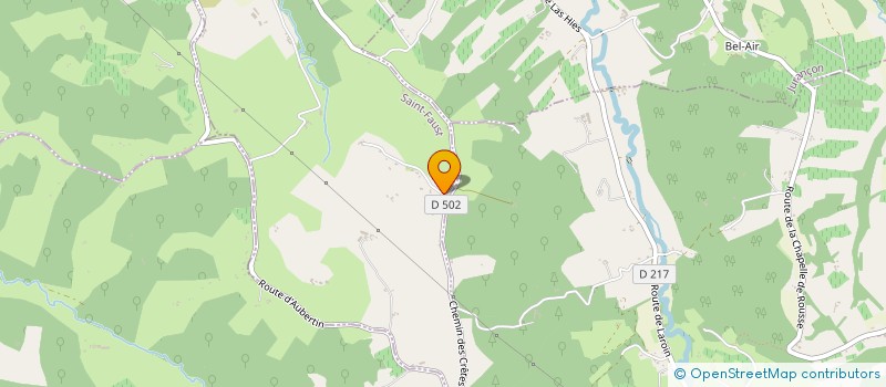 localisation de l'entreprise 881 728 232   SAINT-FAUST