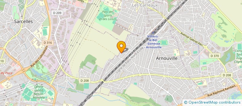 localisation de l'entreprise 881 732 002  à ARNOUVILLE