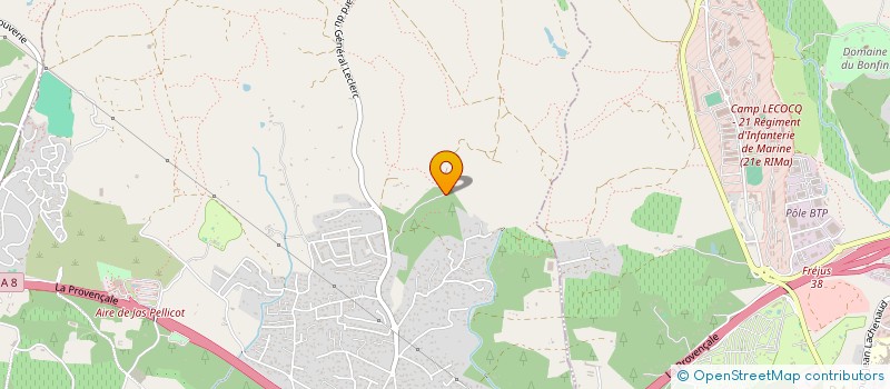 localisation de l'entreprise 881 736 813   ROQUEBRUNE-SUR-ARGENS