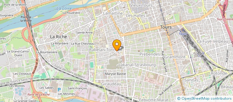 localisation de l'entreprise 881 745 889 à TOURS