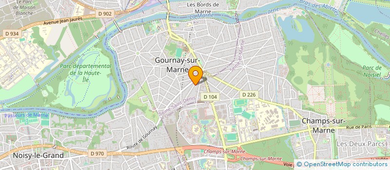 localisation de l'entreprise 881 746 218 à GOURNAY-SUR-MARNE