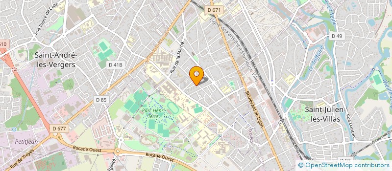 localisation de l'entreprise 881 754 758 à TROYES