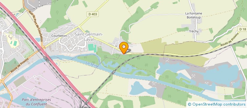 localisation de l'entreprise 881 756 860   SAINT-GERMAIN-LAVAL