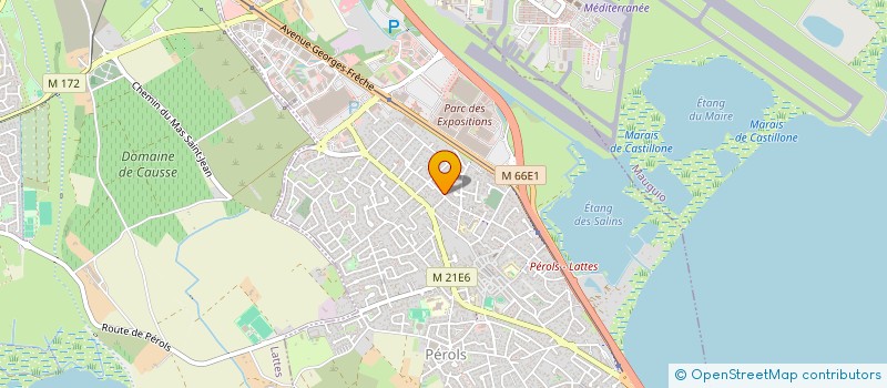 localisation de l'entreprise 881 776 421  à PALAVAS-LES-FLOTS