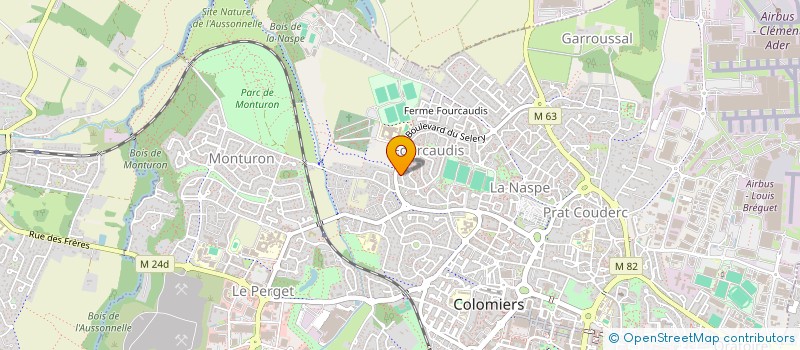 localisation de l'entreprise 881 784 110 à COLOMIERS