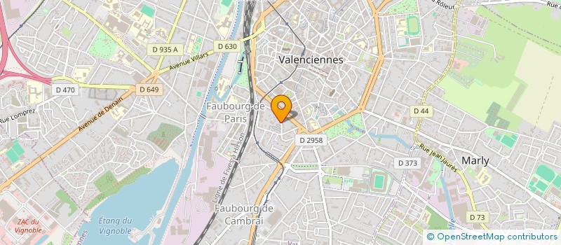 localisation de l'entreprise 881 785 133 à VALENCIENNES